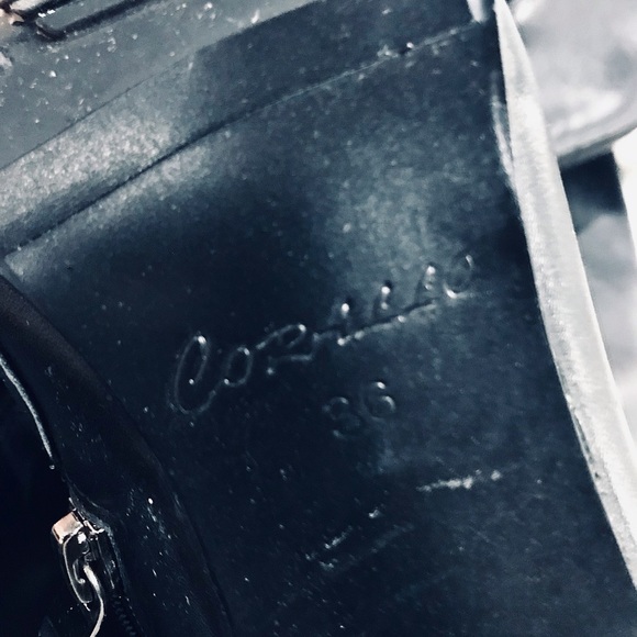 NWOT Real Fur&Shearling Italian Real Leather High Boots - Picture 12 of 16